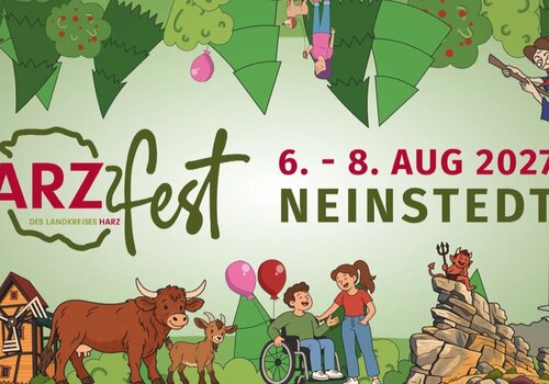Ausschnitt aus der Collage zum Harzfest 2027 in Neinstedt